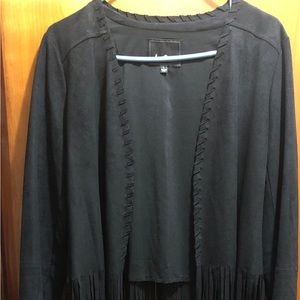 Like New Fringe Sam Edelman Faux Suede Jacket